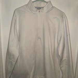 Nike Golf White Fleece Pullover